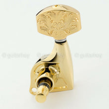 Load image into Gallery viewer, NEW Gotoh SGL510Z-A60LX Luxury Mode L3+R3 SET Tuning Keys 1:21 Ratio 3x3 - GOLD