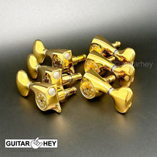 Load image into Gallery viewer, NEW Gotoh SGL510Z-L5 HAPM Locking Tuners Adj. Height, 1:21 Gear Ratio 3x3 - GOLD