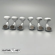 Load image into Gallery viewer, NEW Gotoh SGL510Z-L5 L3+R3 Tuners Set 1:21 Gear Ratio 3x3 - CHROME SATIN
