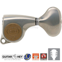 Carregar imagem no visualizador da galeria, NEW Gotoh SGL510Z-L5 Tuning Keys Set 1:21 Ratio 3x3 - ANTIQUE X-FINISH NICKEL