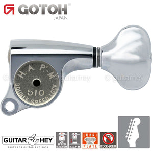 NEW Gotoh SGS510-S5 HAPM Set Magnum Locking Height Adjustable 6 in line - CHROME