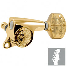 Carregar imagem no visualizador da galeria, NEW Gotoh SGS510Z-A70LX Luxury Mode 6 In-line Mini Tuners 1:18 Ratio - GOLD