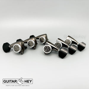 NEW Gotoh SGV510Z-EN07 MGT L3+R3 LOCKING Tuners Set 21:1 Gear 3x3 - COSMO BLACK
