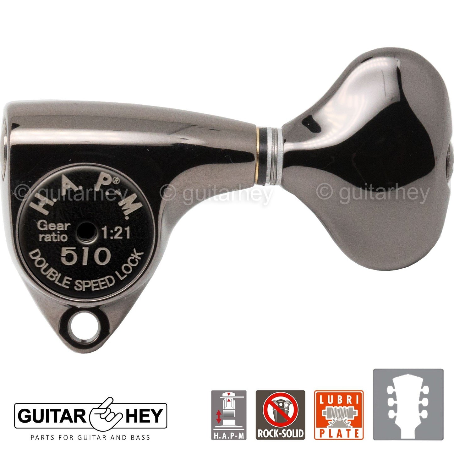 Gotoh SGV510Z-L5 HAPM Locking Set L3+R3 HAP-M 1:21 Gear Ratio 3x3 - COSMO BLACK