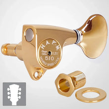 Load image into Gallery viewer, NEW Gotoh SGV510Z-L5 HAPM Locking Set L3+R3 Adjustable Height, 1:21, 3x3 - GOLD
