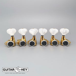 NEW Gotoh SGV510Z-WL5 MGT L3+R3 LOCKING Tuners 21:1 Gear Ratio 3x3 - GOLD