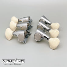 Load image into Gallery viewer, NEW Gotoh SGV510Z-VL5 Tuners L3+R3 Guitar Tuning Keys 1:21 Ratio, 3x3 - CHROME