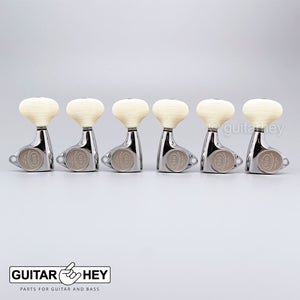 NEW Gotoh SGV510Z-VL5 Tuners L3+R3 Guitar Tuning Keys 1:21 Ratio, 3x3 - CHROME