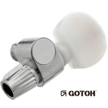 Carregar imagem no visualizador da galeria, Gotoh SPBJ-5-PW-N 5th String BANJO Tuning Key 13:1 w/ White Pearl Knob - NICKEL