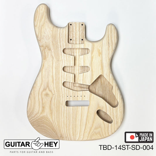 NEW Hosco JAPAN Unfinished, Sanded Strat® 62's Style Body Swamp Ash 2-piece #004