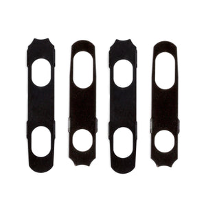 NEW Hipshot Grip-Lock Open-Gear TUNERS w/ Large Oval Buttons D10 Set 3x3 - BLACK