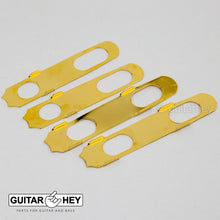 Carregar imagem no visualizador da galeria, NEW Hipshot Classic Tuners Pearloid Buttons Set Schaller Style Mini 3x3 - GOLD