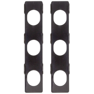 NEW Hipshot 6 inline Non-Staggered Locking LEFT-HANDED PEARLOID Buttons - BLACK