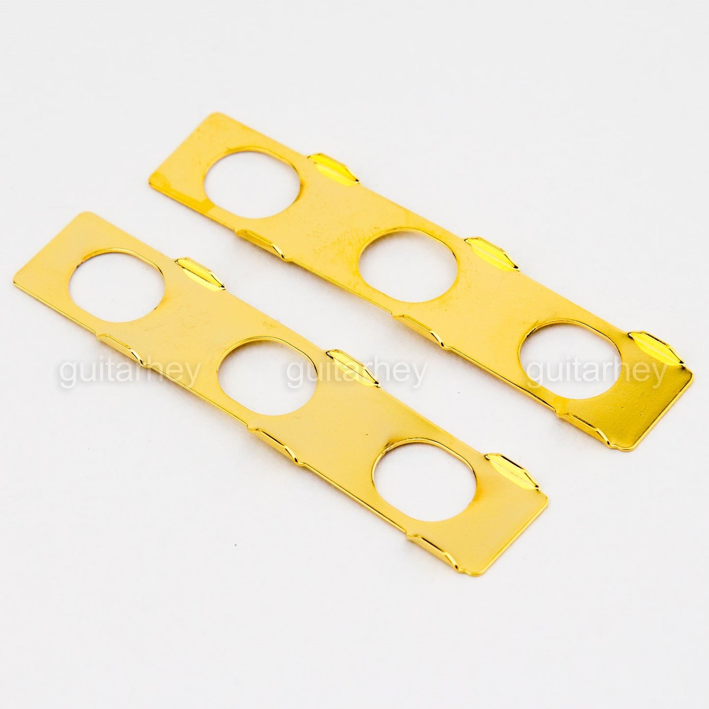 Hipshot 6-In-Line NON-Staggered Closed-Gear Locking Tuners SMALL AMBER - GOLD