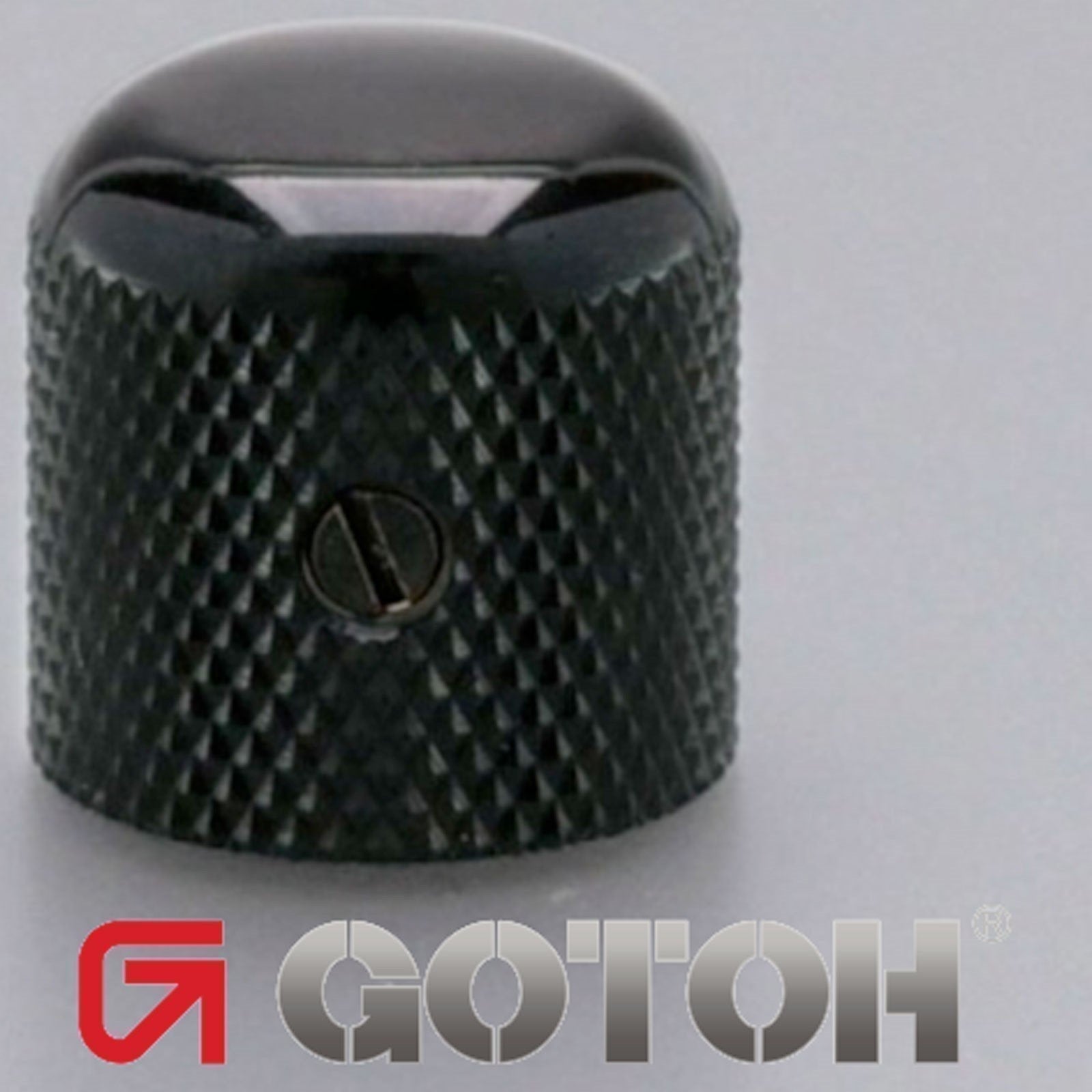 NEW (1) Gotoh VK1-18 - Control Knob DOME - Bass, Guitar, 6mm ID