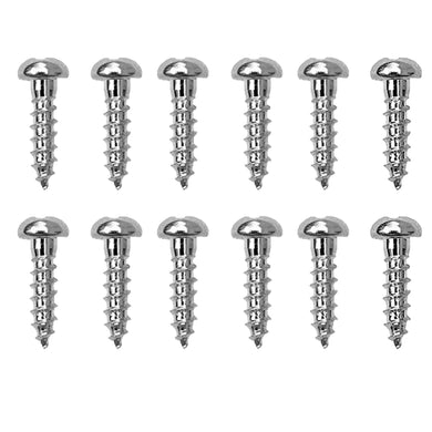 (12) Gotoh Guitar Tuner Screws for Tuning Keys SG301, SG360, SG381 - CHROME