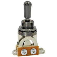 Carregar imagem no visualizador da galeria, NEW Straight SHORT 3-Way Toggle Switch for Gibson Les Paul Guitar - COSMO BLACK