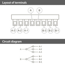 Load image into Gallery viewer, NEW 3-Way YM-30 Import Switch for Guitar or Bass w/ Black Tip, Includes Screws