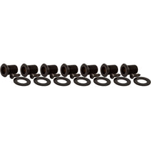 Carregar imagem no visualizador da galeria, NEW Gotoh SG381-07 7-String SET L4+R3 Set Tuners w/ SMALL Buttons 4x3 - BLACK