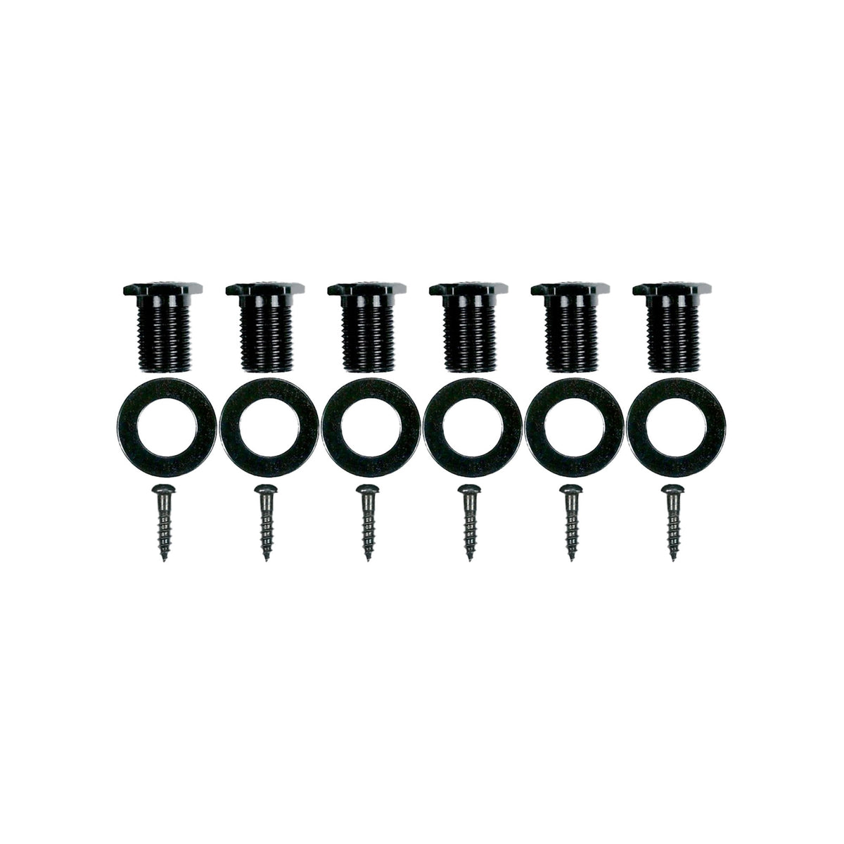 NEW Gotoh SG381-05 MG Magnum Locking L3+R3 w/ OVAL Buttons 3x3 Set - BLACK