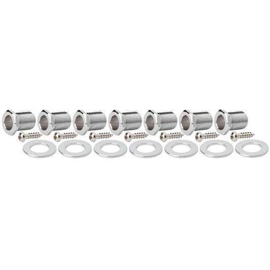 NEW Gotoh SG360-07 Set 7-String 7 In-Line Mini Tuners, LEFT-HANDED - CHROME