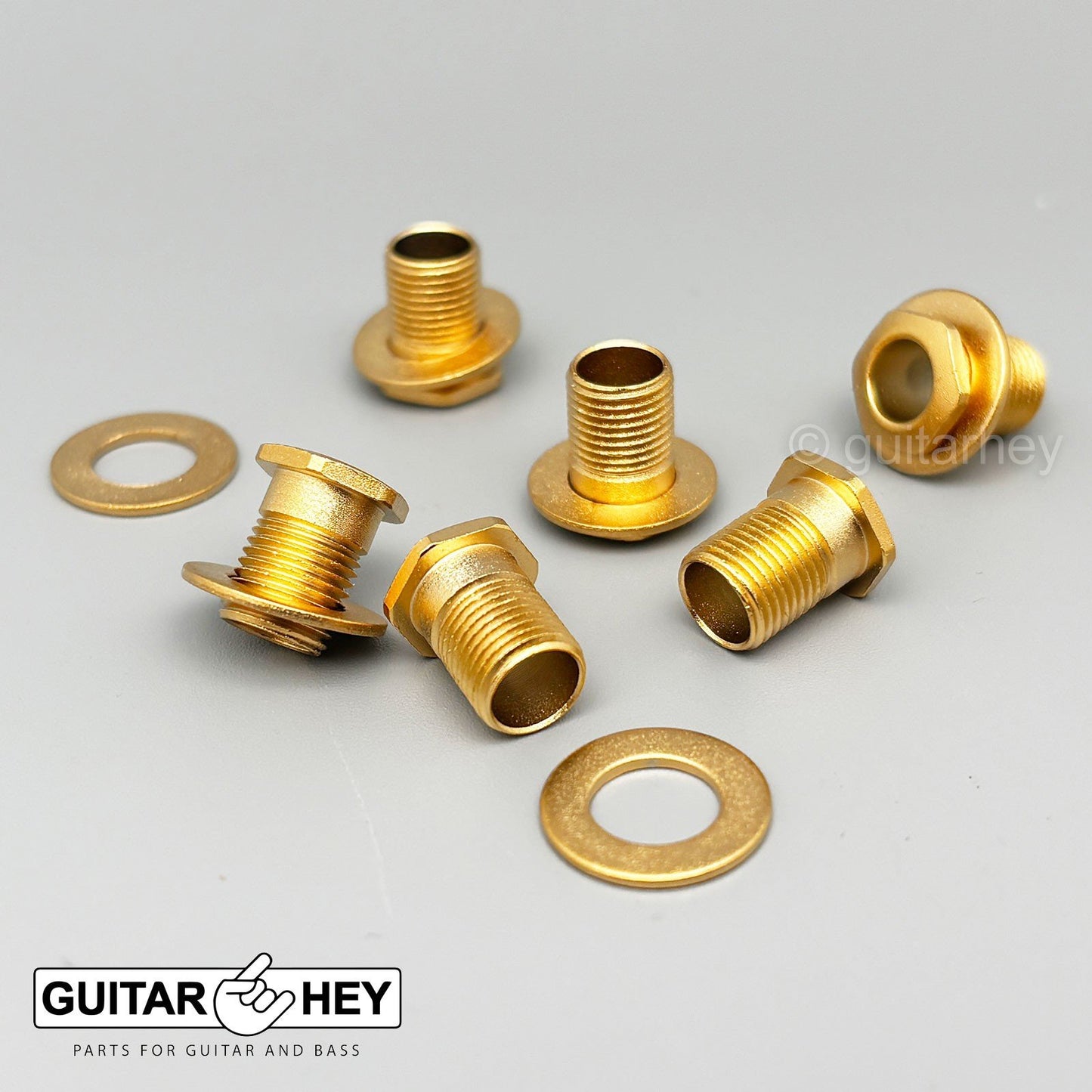 NEW Gotoh SGS510Z-P7 6 in Line Set Mini Advanced Tuning 18:1 - GOLD SATIN