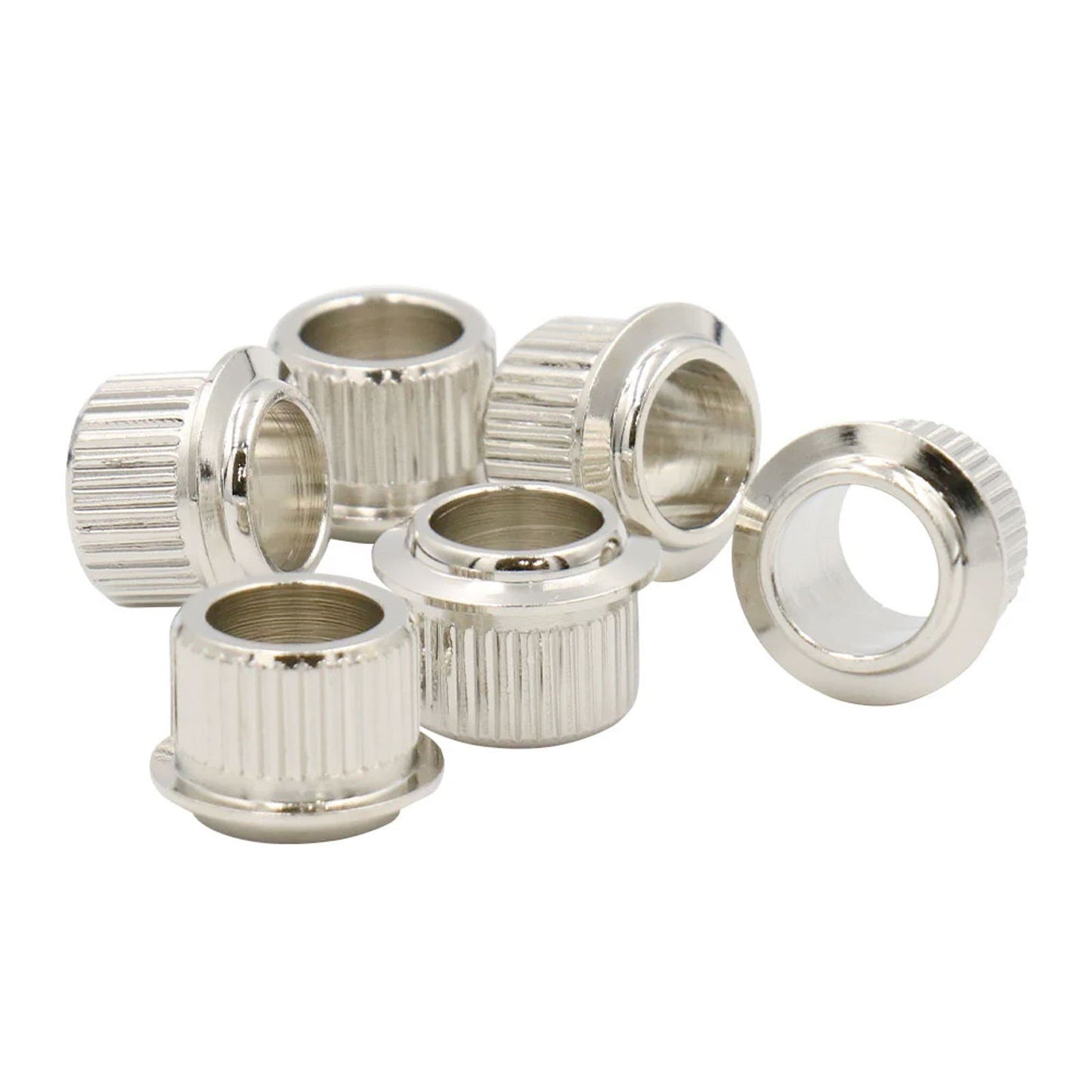 NEW Gotoh SD91-M5 MGT Locking Tuners Set 6 in line STAGGERED Ivory - NICKEL