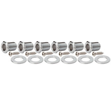 Load image into Gallery viewer, NEW Gotoh SG381-05P1 MGT Locking Keys 6-in-Line OVAL PEARLOID Buttons - CHROME