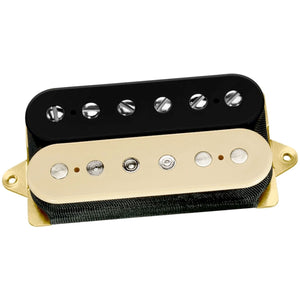 NEW DiMarzio DP155 The Tone Zone Guitar Humbucker F-Spaced - BLACK/CREAM