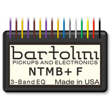 Load image into Gallery viewer, NEW Bartolini NTMB+ GF 3-band Tone Control EQ Preamp for Bass 9 or 18v