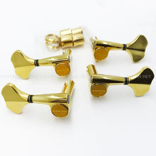 Load image into Gallery viewer, Gotoh GB350 RES-O-LITE Aluminum Bass 4-String Tuning Keys L2+R2 Set 2x2 - GOLD