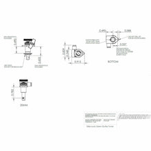 Carregar imagem no visualizador da galeria, NEW Hipshot Grip-Lock Open Gear LOCKING Tuners LARGE EBONY Button 3x3 Set CHROME