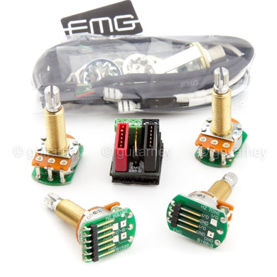 NEW EMG Solderless Wiring Conversion Kit for 1/2 pickups Hz PASSIVE Long-Shaft