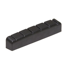 Load image into Gallery viewer, NEW Graph Tech Black TUSQ XL 6 String Electric 43x6mm Slotted Nut - PT-6643-00