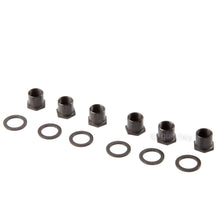 Load image into Gallery viewer, USA Sperzel LOCKING TUNERS 6-in-line Trim-Lock Machine Heads - BLACK