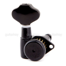 Load image into Gallery viewer, NEW Hipshot Grip-Locking STAGGERED Open-Gear 6 In Line D08 w/ Hardware - BLACK