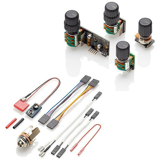 NEW EMG BQC System Active Balance, Master Volume and EQ for Bass w/ Knobs