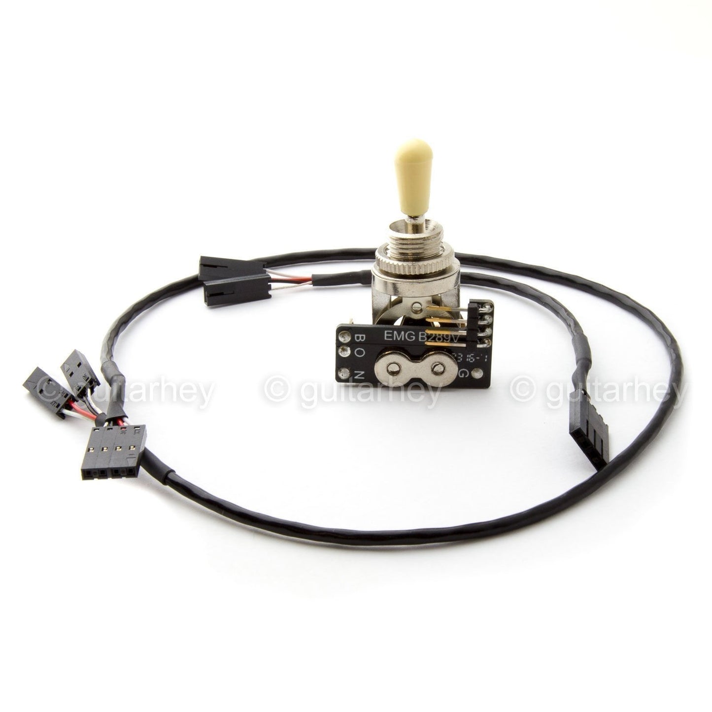NEW EMG SOLDERLESS EMG 3 WAY TOGGLE SWITCH GIBSON STD STYLE IMPORT B289 IVORY