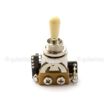 Load image into Gallery viewer, NEW EMG SOLDERLESS EMG 3 WAY TOGGLE SWITCH GIBSON STD STYLE IMPORT B289 IVORY