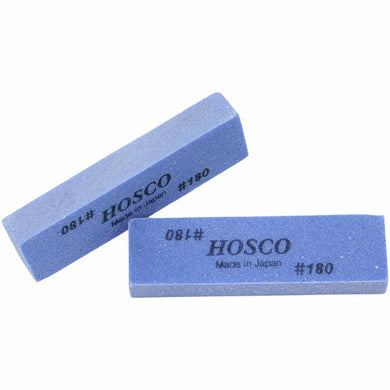 NEW (2) Hosco Fret Polishing Rubbers Tool 180 Grit FSR180 Made in Japan - BLUE