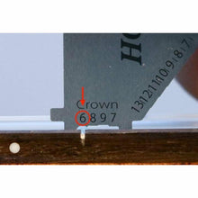 Load image into Gallery viewer, NEW Hosco Stainless Steel Step Gauge for Soprano, Concert &amp; Tenor Size Ukuleles