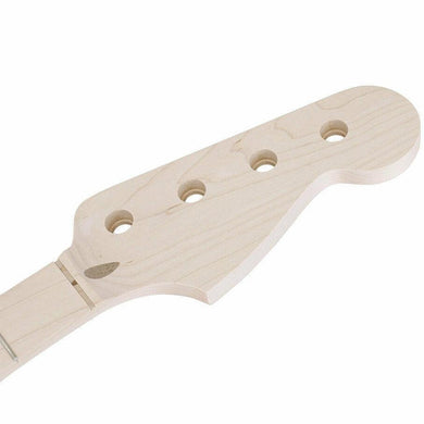 NEW MIJ 1P Maple Replacement Neck for PB 20 Frets, UNFINISHED - Made in Japan