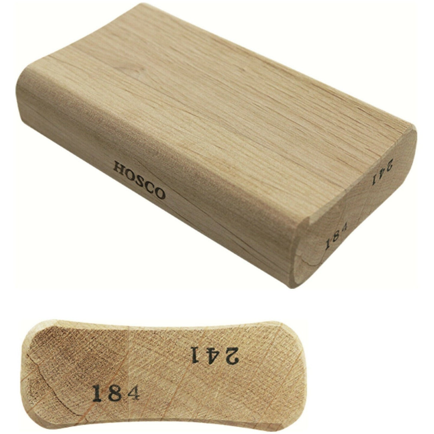 Hosco Two-Way Sanding Block Guitar Radius Fret Leveling Fingerboard 7.25" & 9.5"