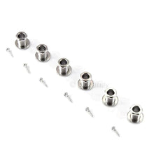 Load image into Gallery viewer, NEW Gotoh SG360-07 LEFT HANDED 6 In-Line SET Mini Tuners, Tuning Keys - CHROME