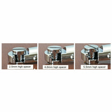 Load image into Gallery viewer, NEW (2) Tailpiece Lock System Inch, FIXER for USA Guitars Stop Studs - NICKEL