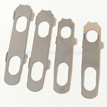 Carregar imagem no visualizador da galeria, Hipshot Grip-Lock Open-Gear LOCKING Tuners SMALL DOME PEARL Buttons 3x3 NICKEL