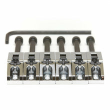 Load image into Gallery viewer, NEW Graph Tech String Saver Saddles Original Floyd Rose Tremolo Style - CHROME