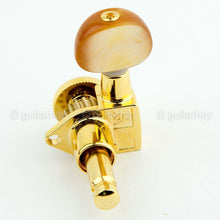 Load image into Gallery viewer, NEW Hipshot Grip-Lock Open-Gear A12 AMBER Buttons UMP Upgrade Kit 3x3 SET - GOLD