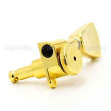 Load image into Gallery viewer, NEW Hipshot Guitar Tuning L3+R3 Upgrade Kit Keystone Buttons Grip-Lock 3x3 GOLD