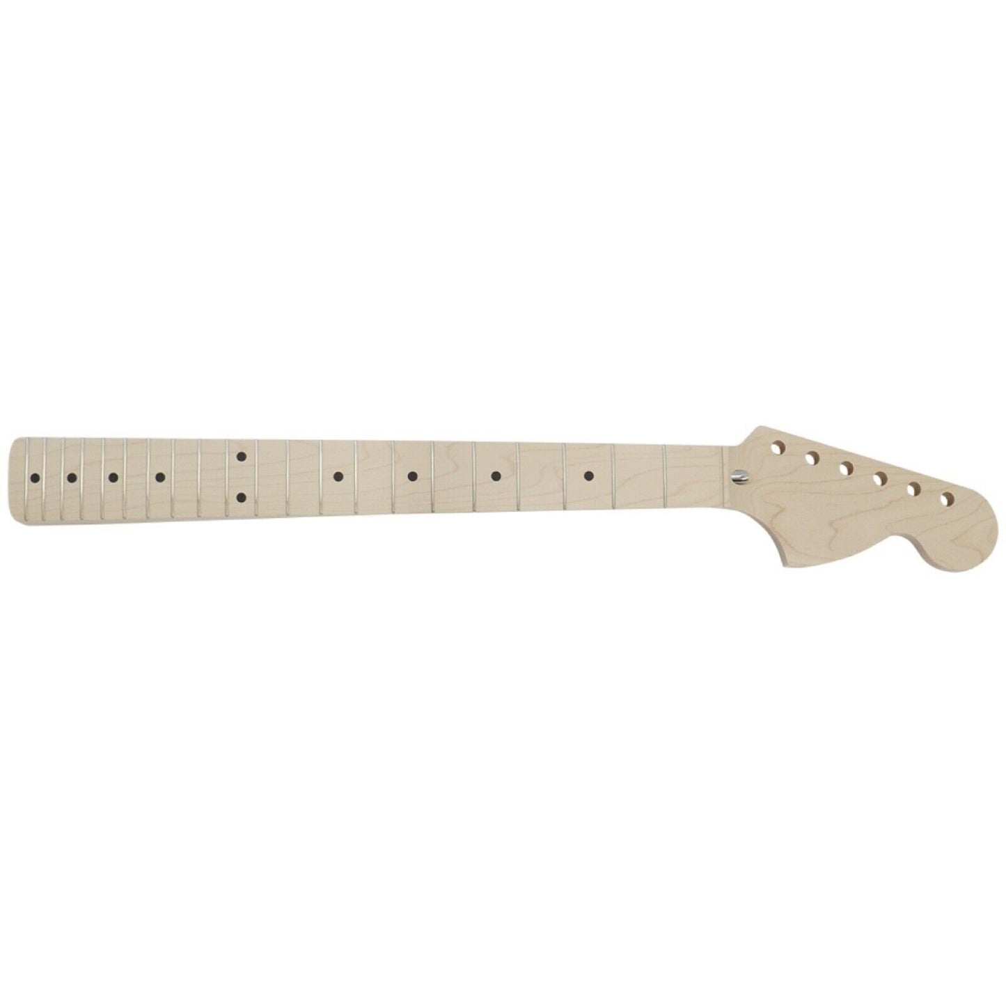 NEW High Quality MIJ Large Headstock Maple Strat Neck 1P skunk stripe UNFINISHED